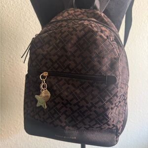 Tommy Hilfiger Brown Backpack